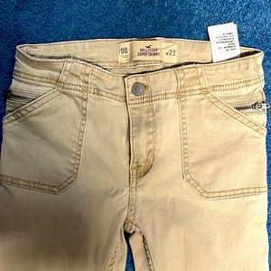 Hollister Super Skinny Khaki Pants